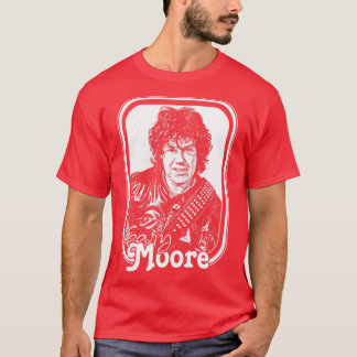 Camiseta Gary Moore Retro Style Fan Design