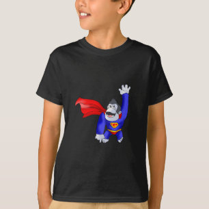 Camiseta Gary, o Gorrila em seu personagem super-herói