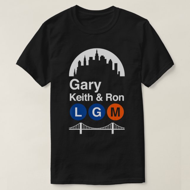Camiseta Garys Keiths e Rons T-Shirt (Frente do Design)
