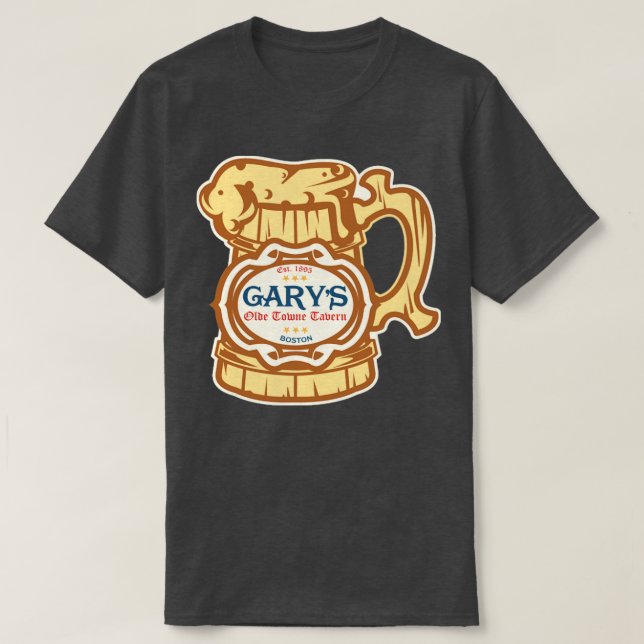 Camiseta Garys Olde Towne Tavern de Cheers (Frente do Design)