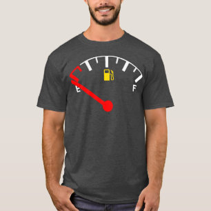 Camiseta Gás Combustível Vazio Tanque Inflação Engraçada Gr