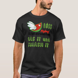CAMISETA GÁS DE ÁGUA DE PASSAGEIROS ENGRAÇADOS E DESTRUÍDO