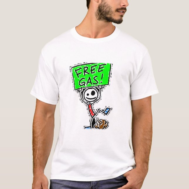 Camiseta Gás livre (Frente)