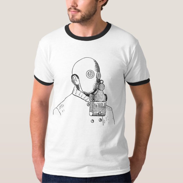 Camiseta gasmask2 (Frente)
