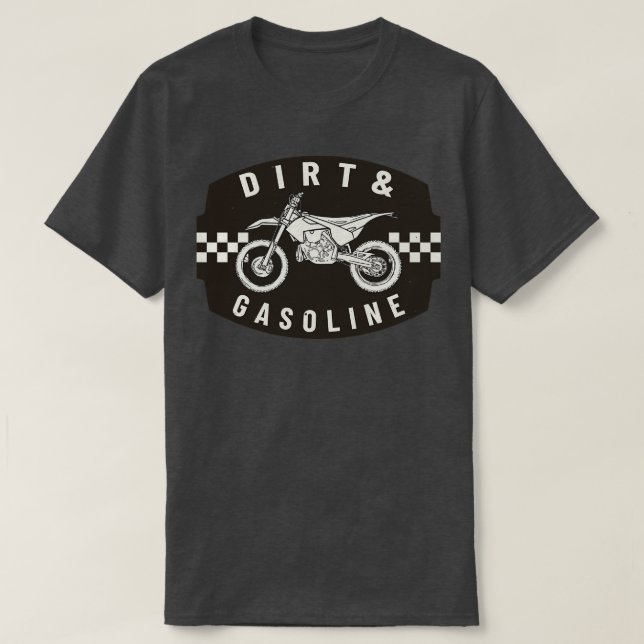 Camiseta Gasolina Cross Bike Motorsport (Frente do Design)