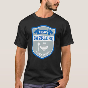 Camiseta Gasolina da Polícia Gaze Engraçada Gaiola Verde, G