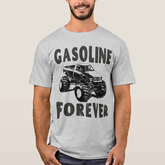 Camiseta Gasolina para sempre (Frente)