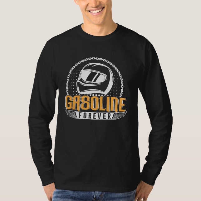 Camiseta Gasoline Forever  Gas Cars  2 (Frente)