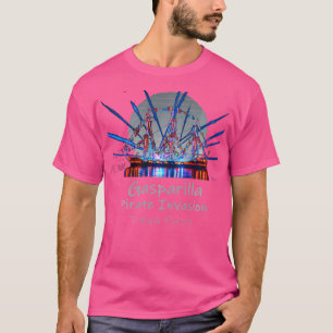 Camiseta Gasparilla Pirata Navio Invasão Pirata Tampa Flori