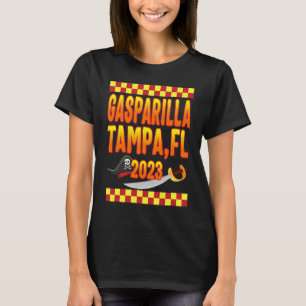 Camiseta Gasparilla Tampa Florida 2023 Pirate Hat Sword Fes