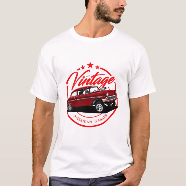 Camiseta Gasser Vintage Antigo (Frente)