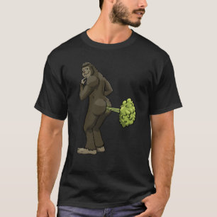 Camiseta Gassquatch Maluz Animal Love Women Ape Wild Forest