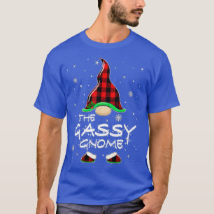 Camiseta Gassy Gnomo Buffalo Xadrez Matando a Família Chris