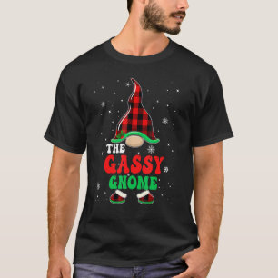 Camiseta Gassy Gnomo Buffalo Xadrez Matando a Família Chris