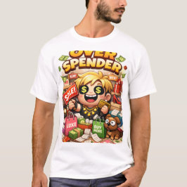 Camiseta gastador excessivo