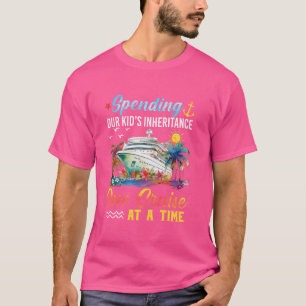 Camiseta Gastar a herança do nosso filho um cruzeiro de cad