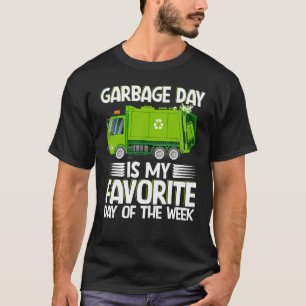 Camiseta Gasto De Lixo Para Meninos Todd