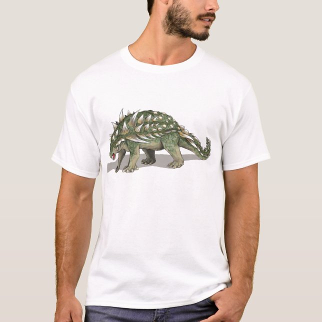 Camiseta Gastonia burgei - Dinossauro Cretáceo (Frente)