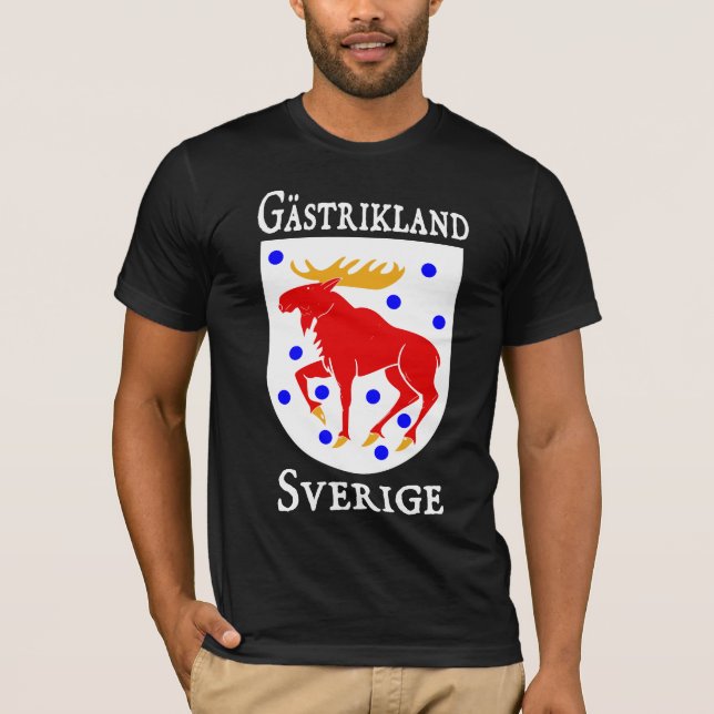 Camiseta Gästrikland, suecia (Sverige) (Frente)