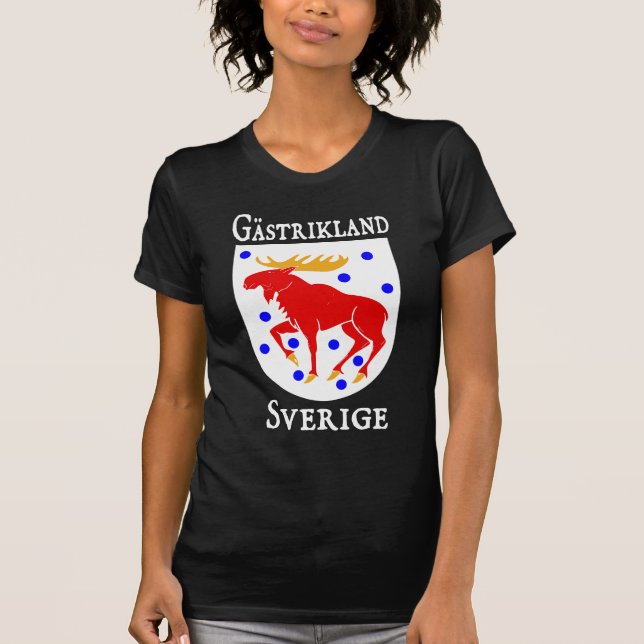 Camiseta Gästrikland, suecia (Sverige) (Frente)