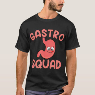 Camiseta gastro-esquadrão Endoscopia Gastroenterologia T-Sh