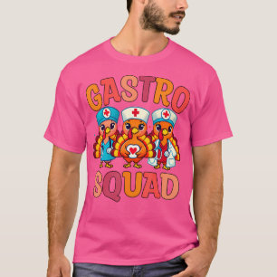 Camiseta Gastro-Esquadrão Gastroenterologia Enfermeira De A