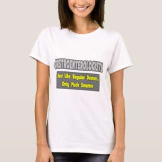 Camiseta Gastroenterologistas... mais inteligentes.