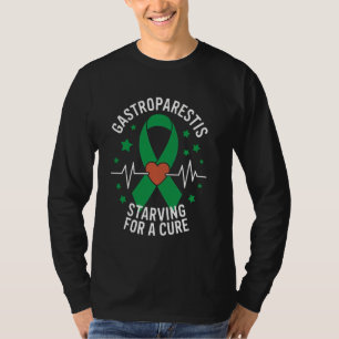 Camiseta Gastroparese Com Fome De Gastropar De Fita Cura
