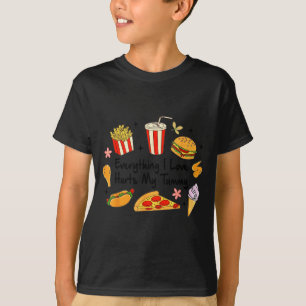 Camiseta Gastroparesia Gastro Ibs Tudo O Que Eu Amo Dói M