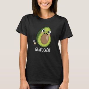 Camiseta Gasvocado Engraçado Fazendo Avocado Pun Dark BG