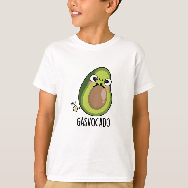 Camiseta Gasvocado Funny Fazendo Farsa Avocado Pun (Frente)