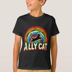 Camiseta Gata Aliada Orgulho Lgbt Gata