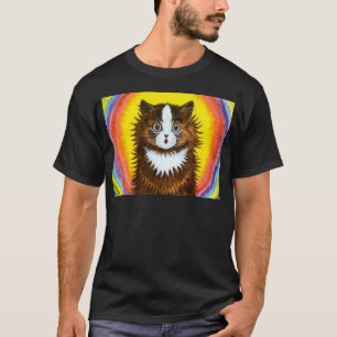 Camiseta Gata Arco-íris