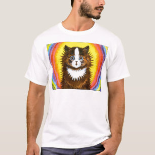 Camiseta Gata Arco-íris