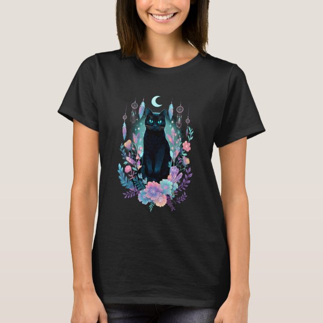 Camiseta Gata Boho (Frente)