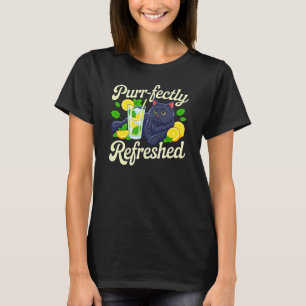 Camiseta Gata de Verão para Mulheres - Perfeitamente Revigo