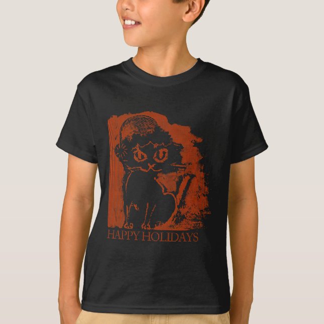 Camiseta Gata do Papai Noel  (Frente)