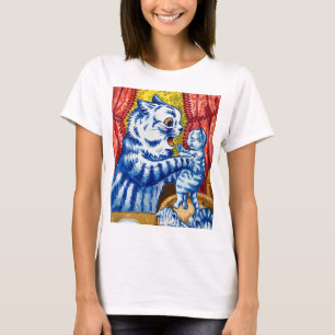Camiseta Gata e Seus Gatinhos