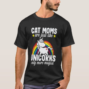 Camiseta Gata Mãe Unicórnio Caticórnio Gatinho Divertido Am