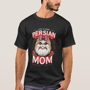Camiseta Gata Mamãe PERSERKATZEN MÃE Gata Persa Mamãe Mulhe