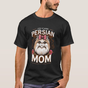Camiseta Gata Mamãe PERSERKATZEN MÃE Gata Persa Mulheres