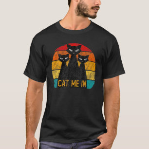 Camiseta Gata-Me Em Engraçada Vintage