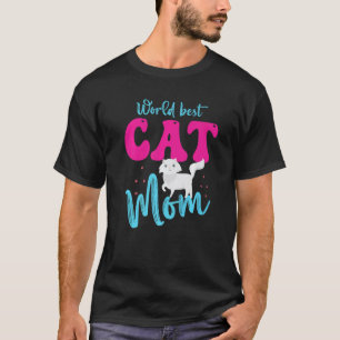 Camiseta Gata Melhores Gatas do Mundo Mamãe Gatinha