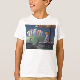 Camiseta Gata no parque T-Shirt