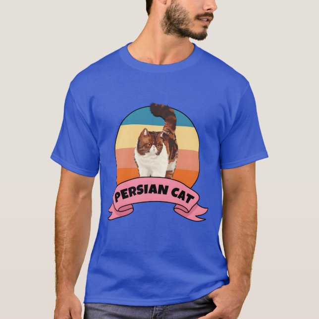 Camiseta Gata Persa de Gato Persa (Frente)