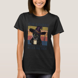Camiseta Gata Preta Oh Olhe Outra Manhã Gloriosa Me Faz