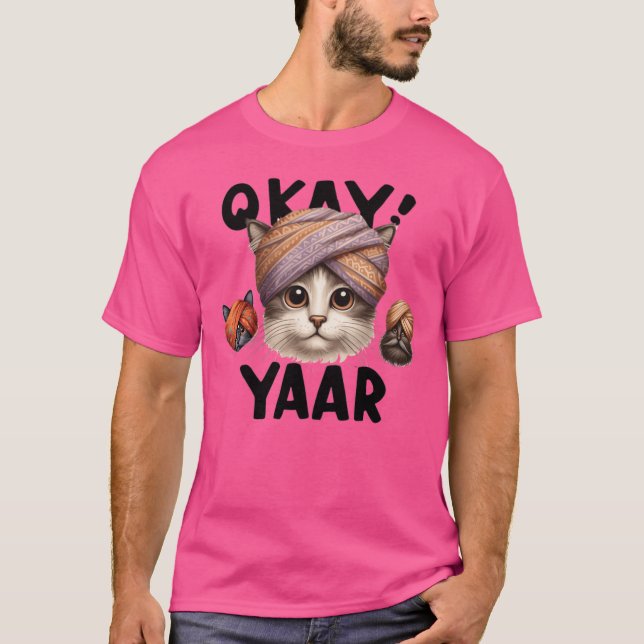 Camiseta Gata Yaar garota (Frente)