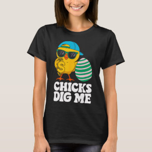 Camiseta Gatas Me Acham Engraçado Roupa Feliz Domingo de Pá