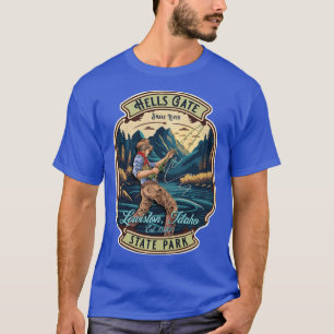 Camiseta Gate State Park Lewiston Idaho Fly Fisheries S