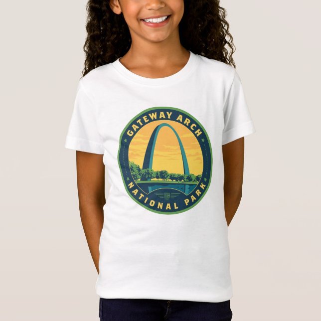 Camiseta Gateway Arch National Park (Frente)